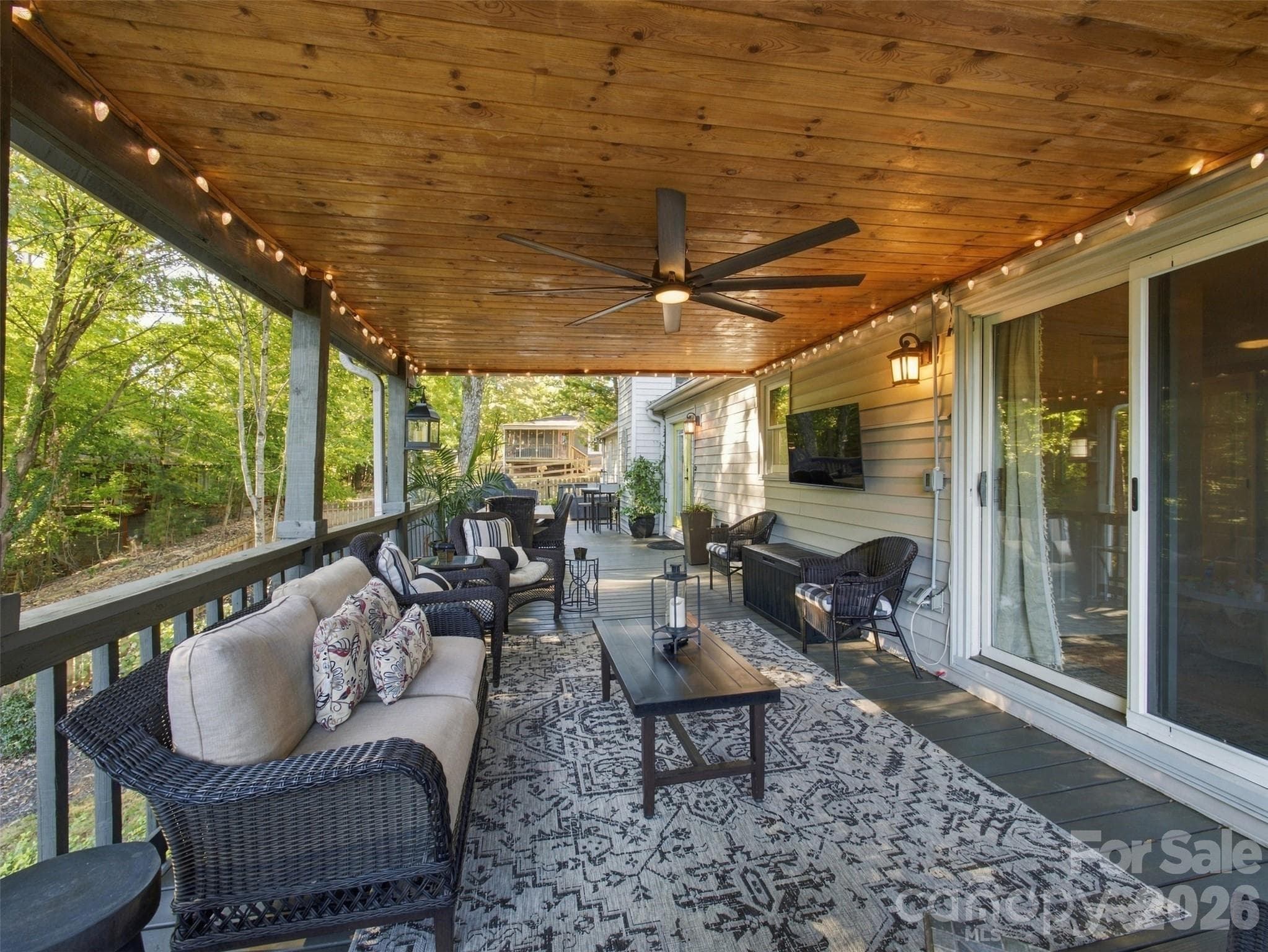 Covered back patio - 4131 Koala Circle, Tega Cay