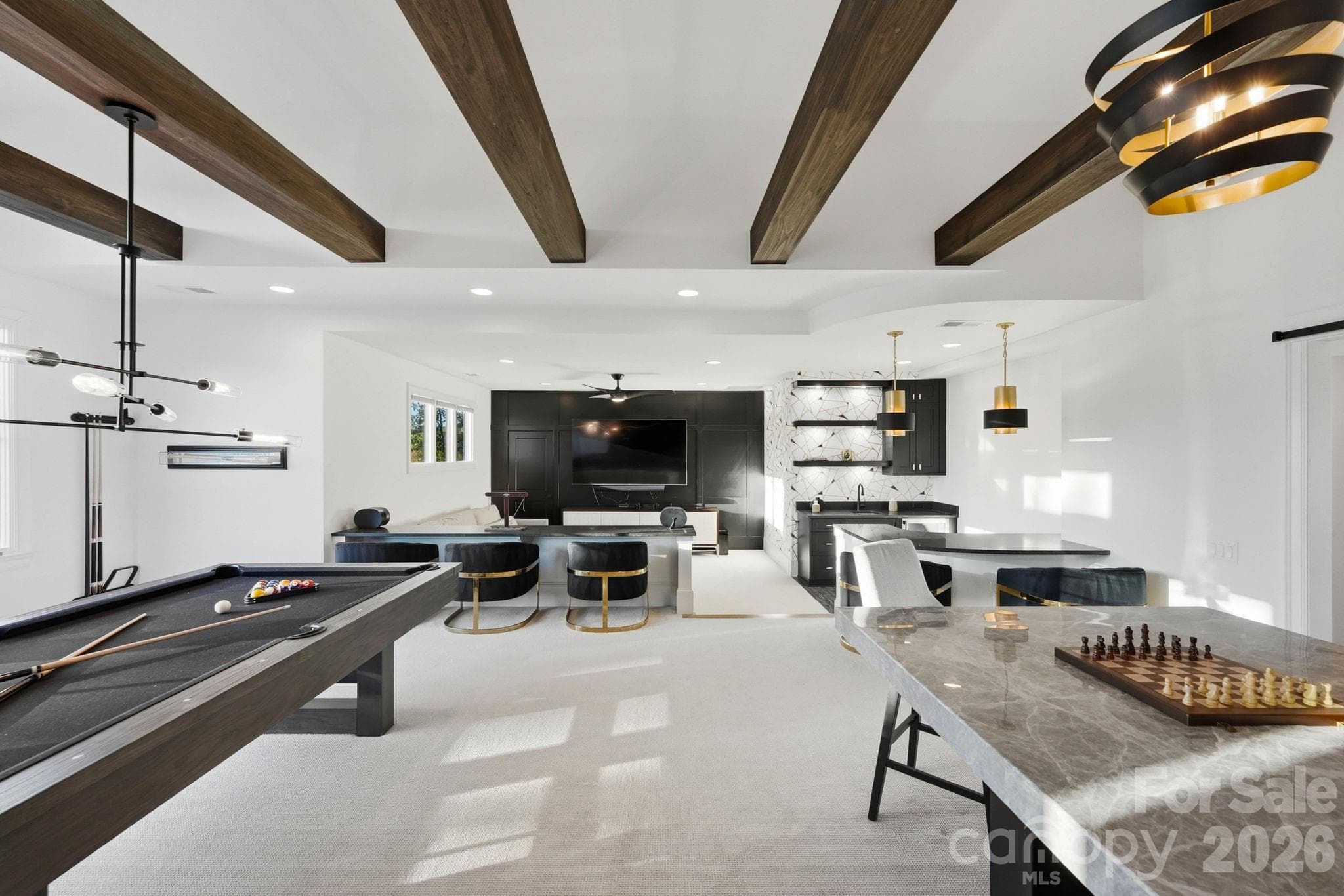 Media room / rec room - 1016 Timberlake Point, Belmont