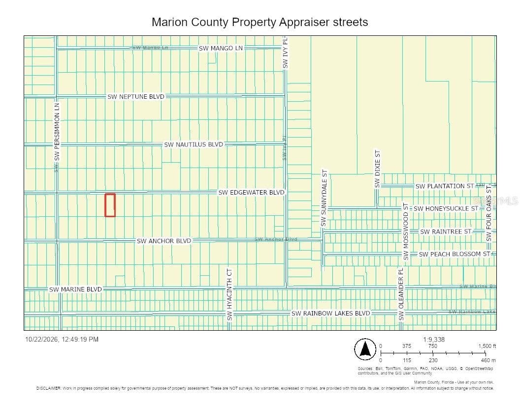 Land at 0 SW EDGEWATER BLVD, DUNNELLON, photo 2 of 2