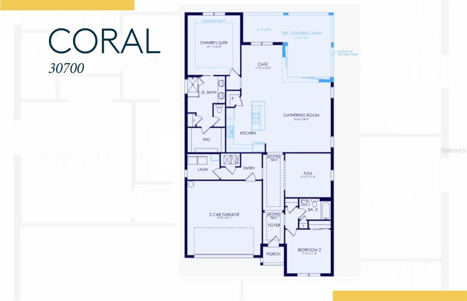 Coral Model representation - 8214 HIGHGROVE AVE, BRADENTON