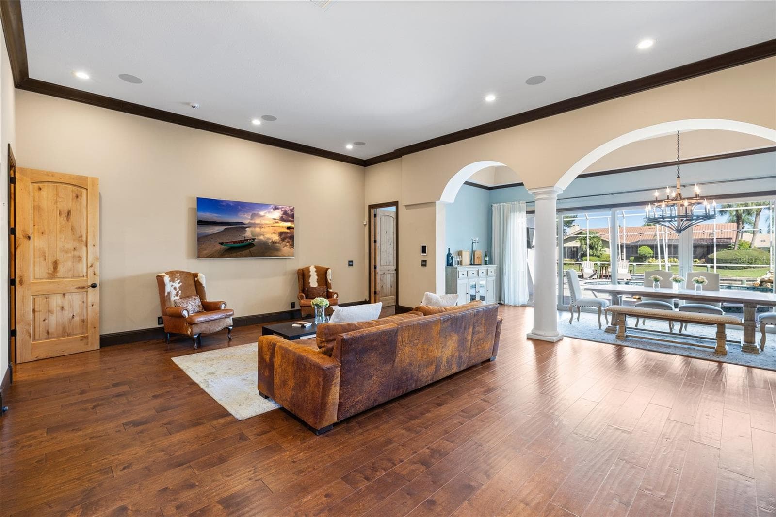 Formal living area - 9805 COMPASS POINT WAY, TAMPA