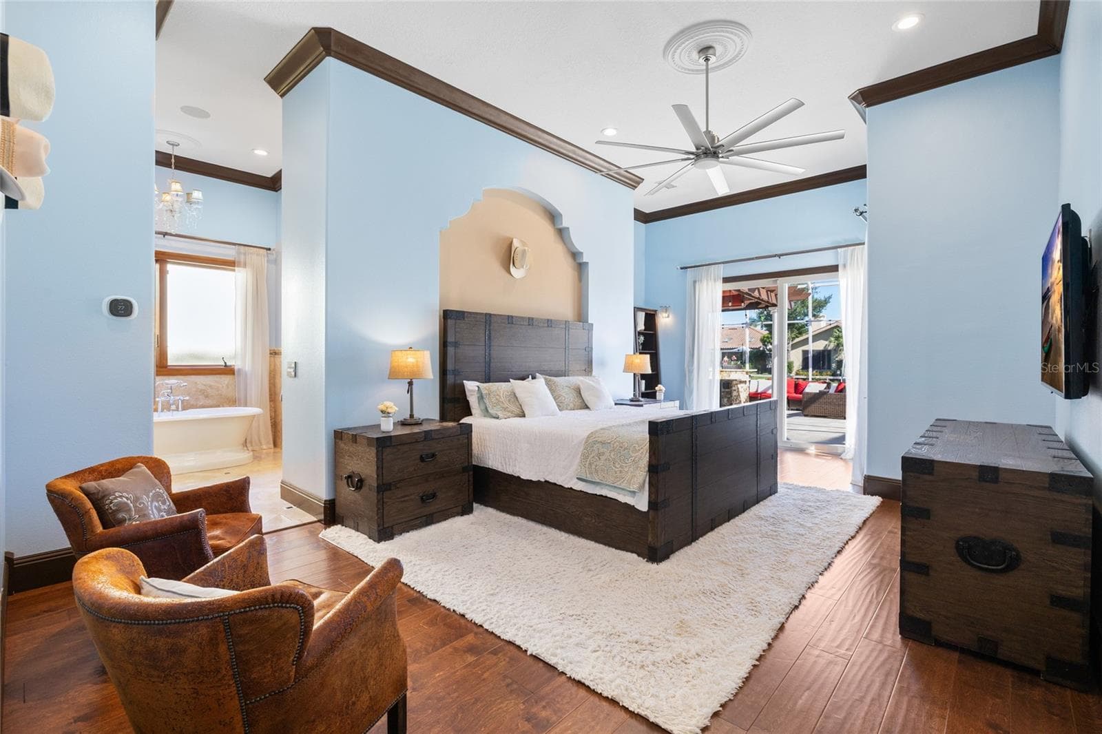 Master suite - 9805 COMPASS POINT WAY, TAMPA