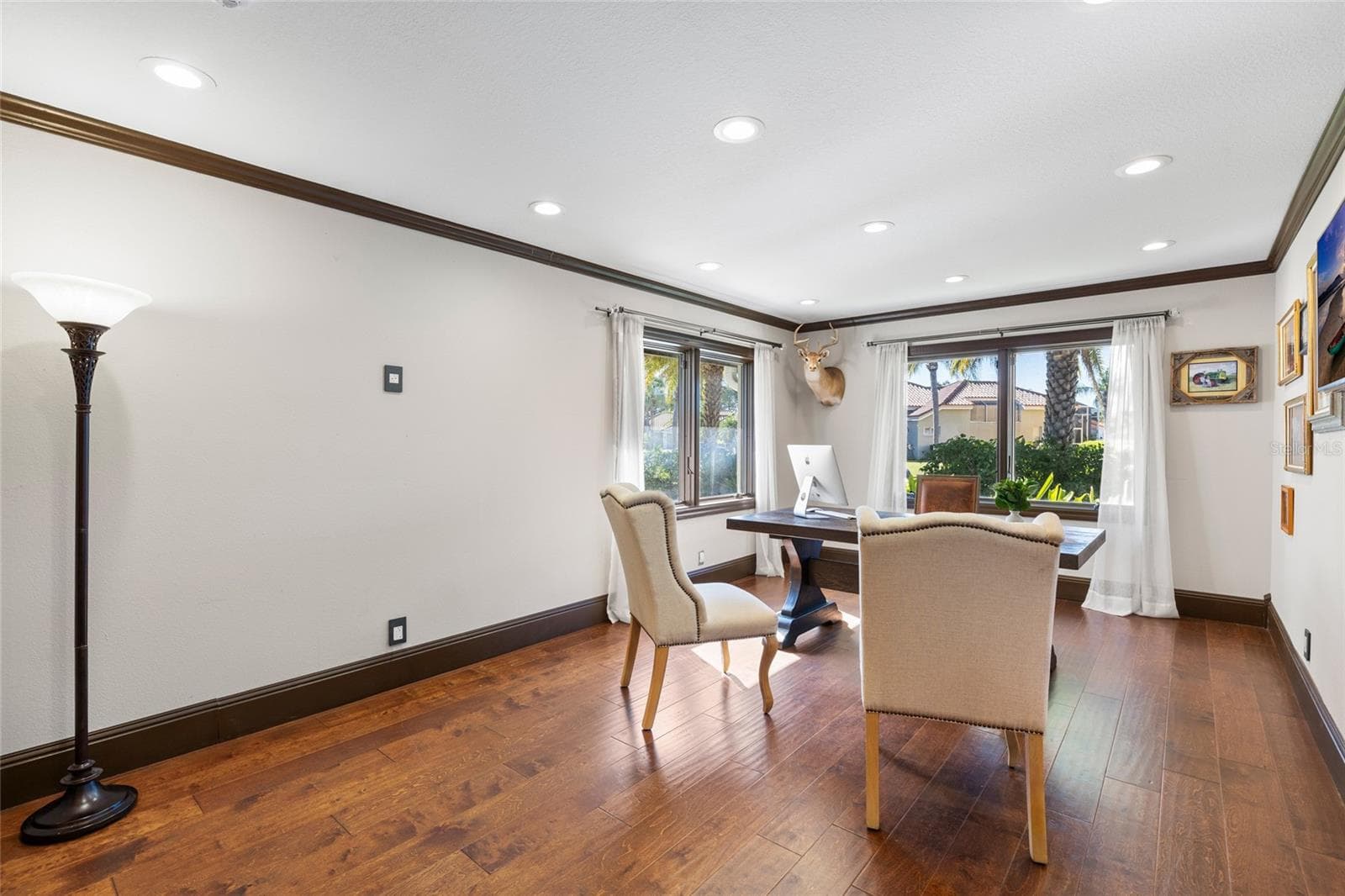 Office in front of the home with small closet - 9805 COMPASS POINT WAY, TAMPA