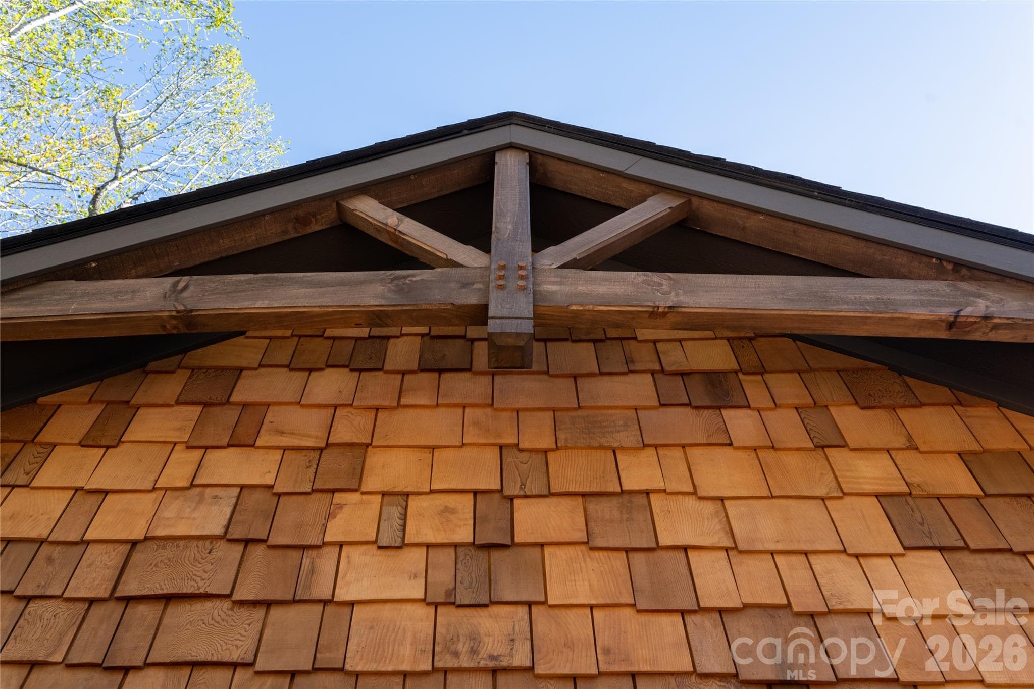 Cedar Shake detail - 200 Bent Pine Trace, Hendersonville