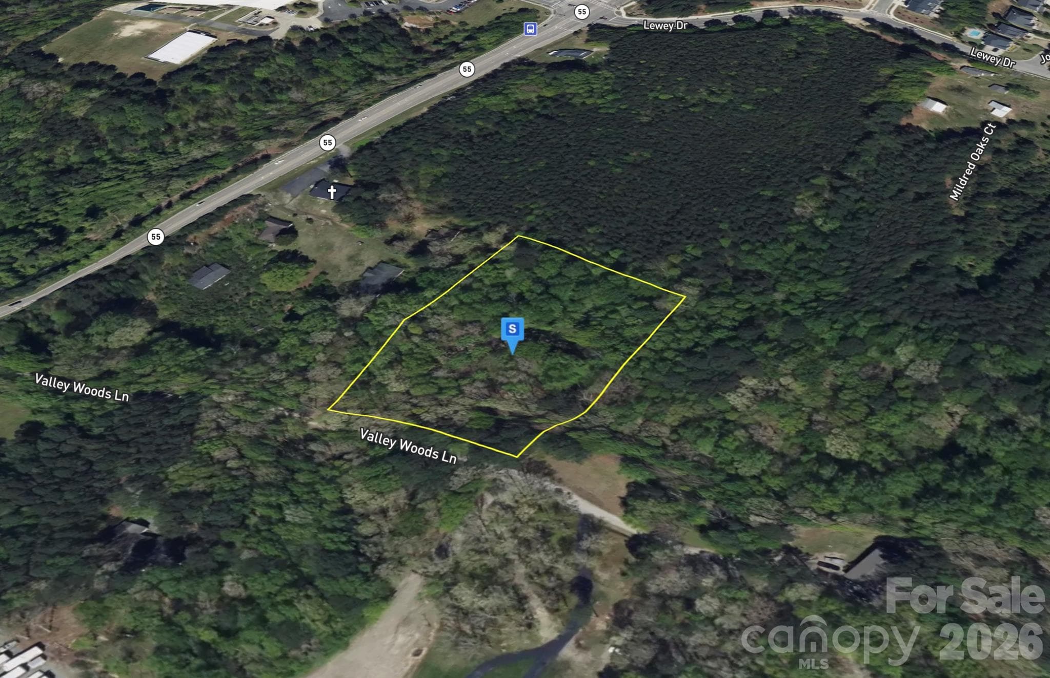Lot at 6716 Valley Woods Lane, Cary, photo 2 of 6