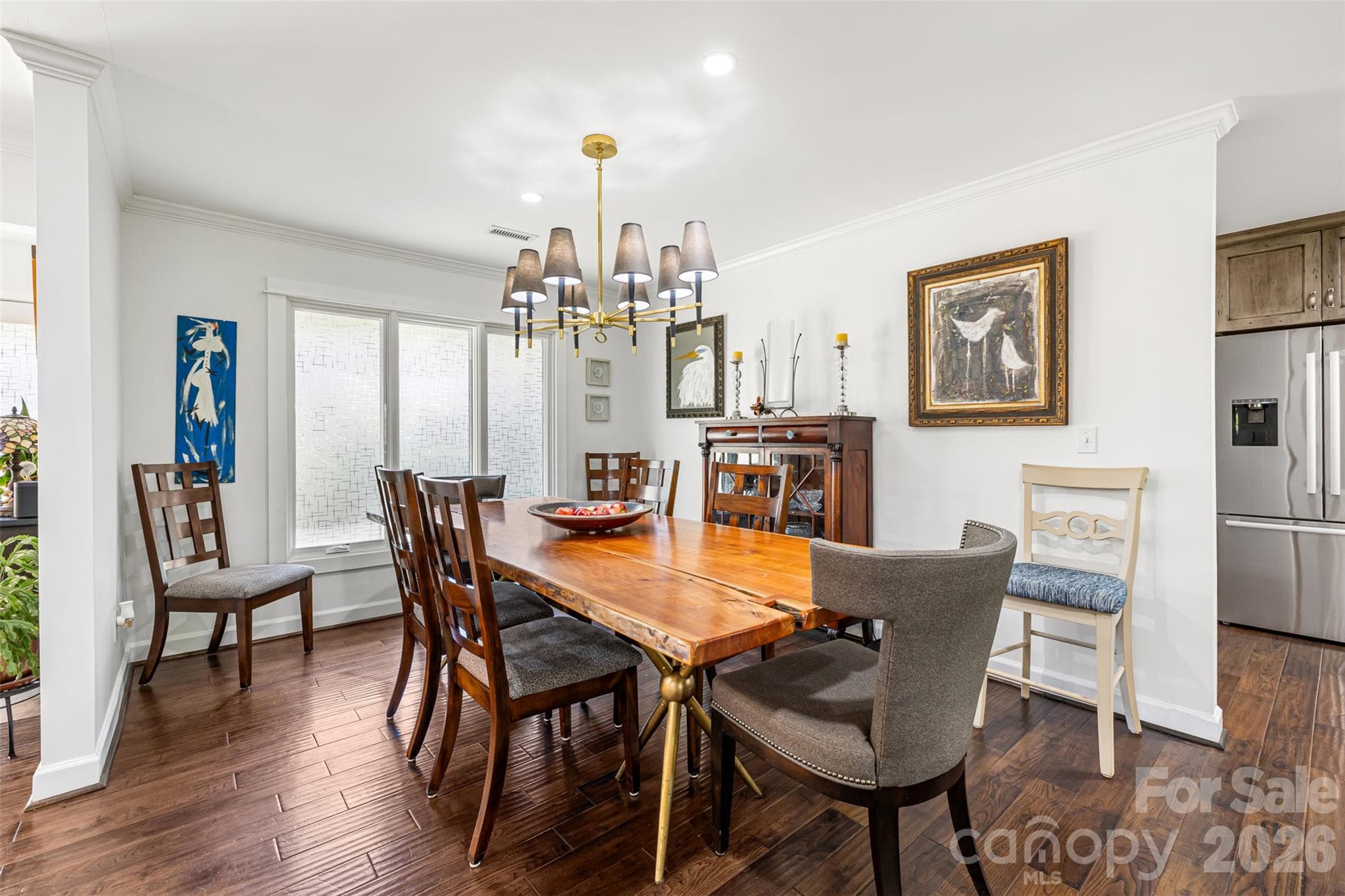 Bright dining area open to kitchen and living - 4 Thornwood Lane, Lake Wylie