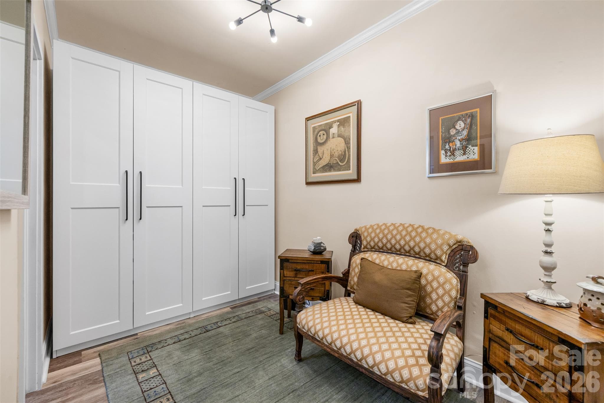 Dressing area for basement guest suite - 4 Thornwood Lane, Lake Wylie
