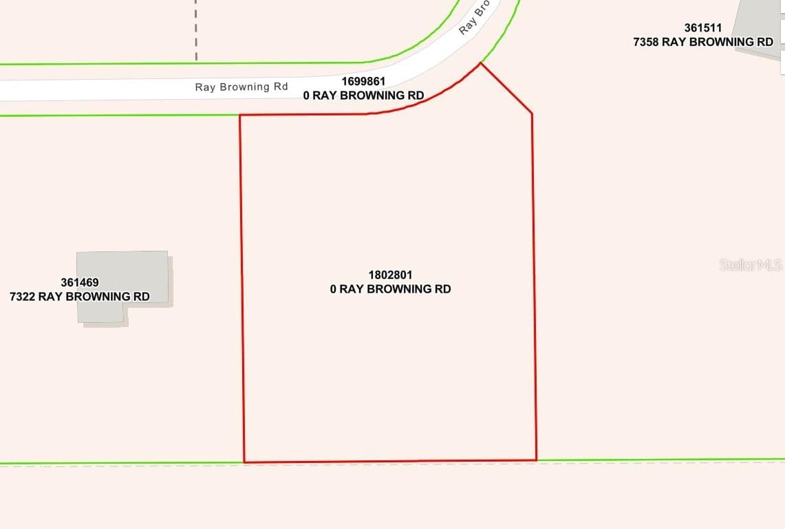 Land at 0 RAY BROWNING RD, BROOKSVILLE, photo 5 of 6