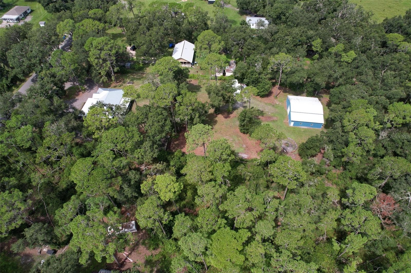 Aerial Property View - 118 E HUNTER RD, PLANT CITY