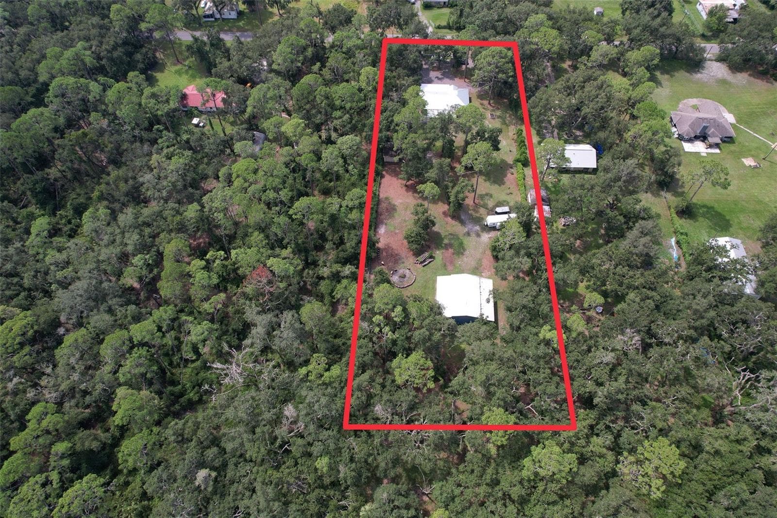 Approximate Property Boundary - 118 E HUNTER RD, PLANT CITY