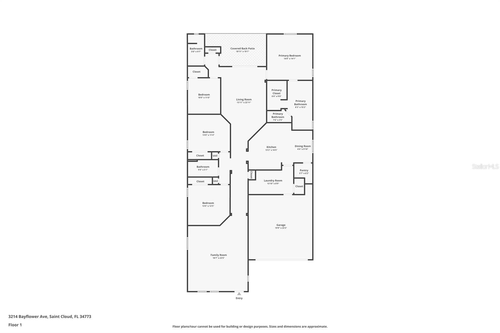 Single Family Residence at 3214 BAYFLOWER AVE, HARMONY, photo 25 of 41