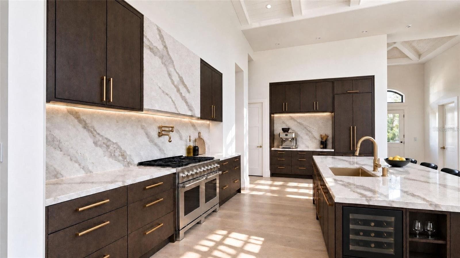Kitchen, with virtual staging. - 838 NORSOTA WAY, SARASOTA
