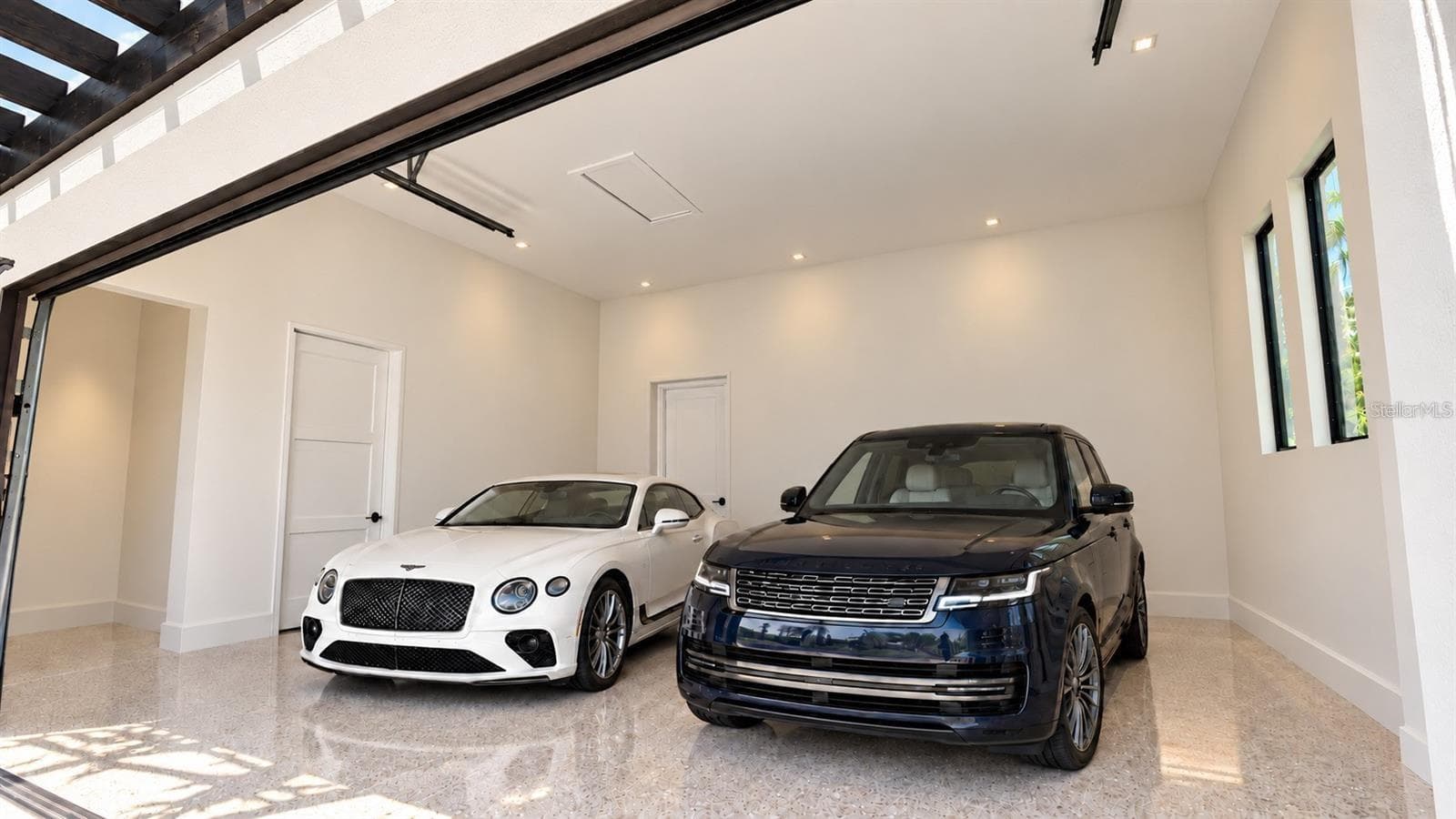 Garage, with virtual staging. - 838 NORSOTA WAY, SARASOTA