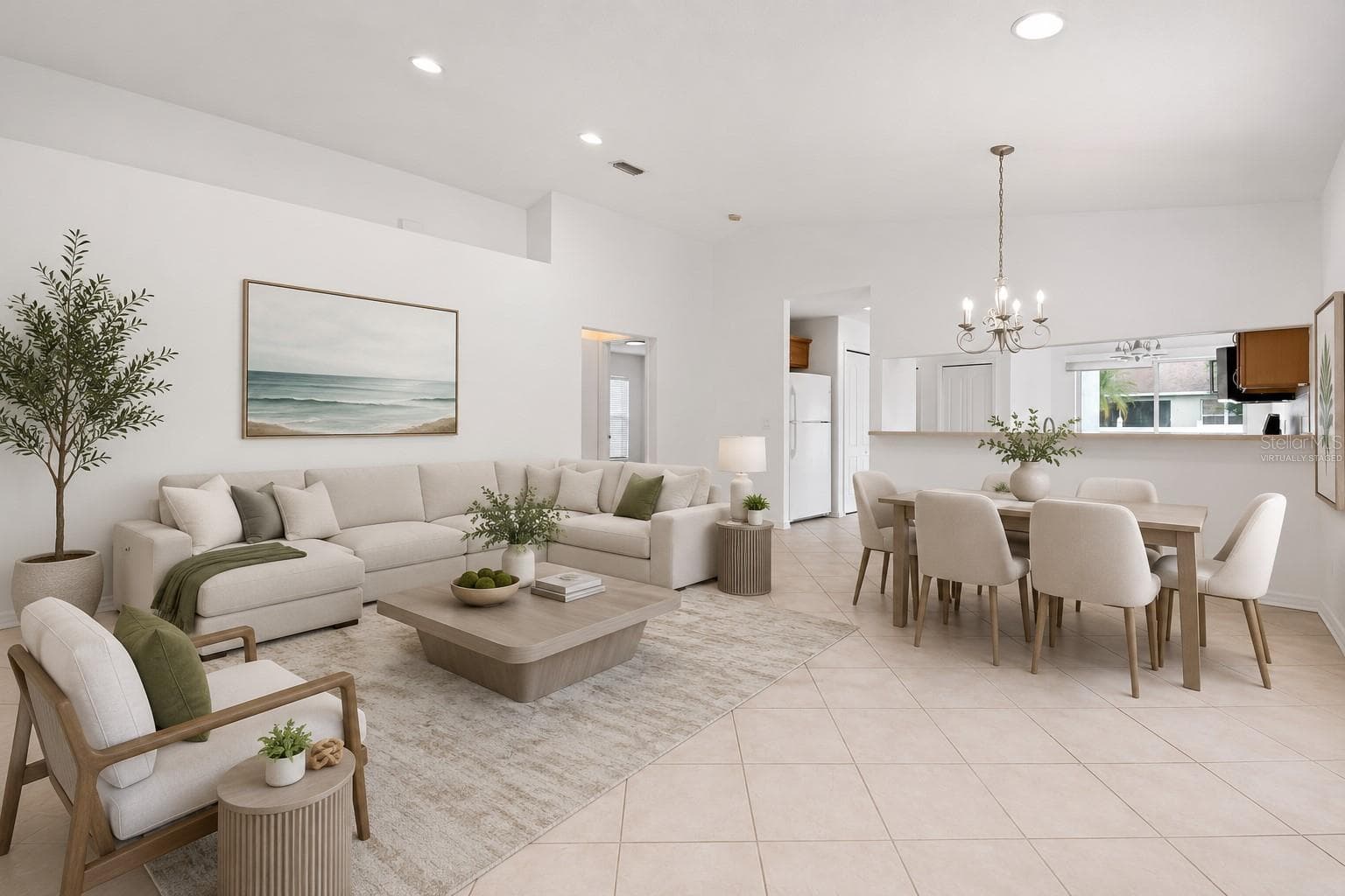 Virtually Staged Great Room - 10230 41ST CT E, PARRISH