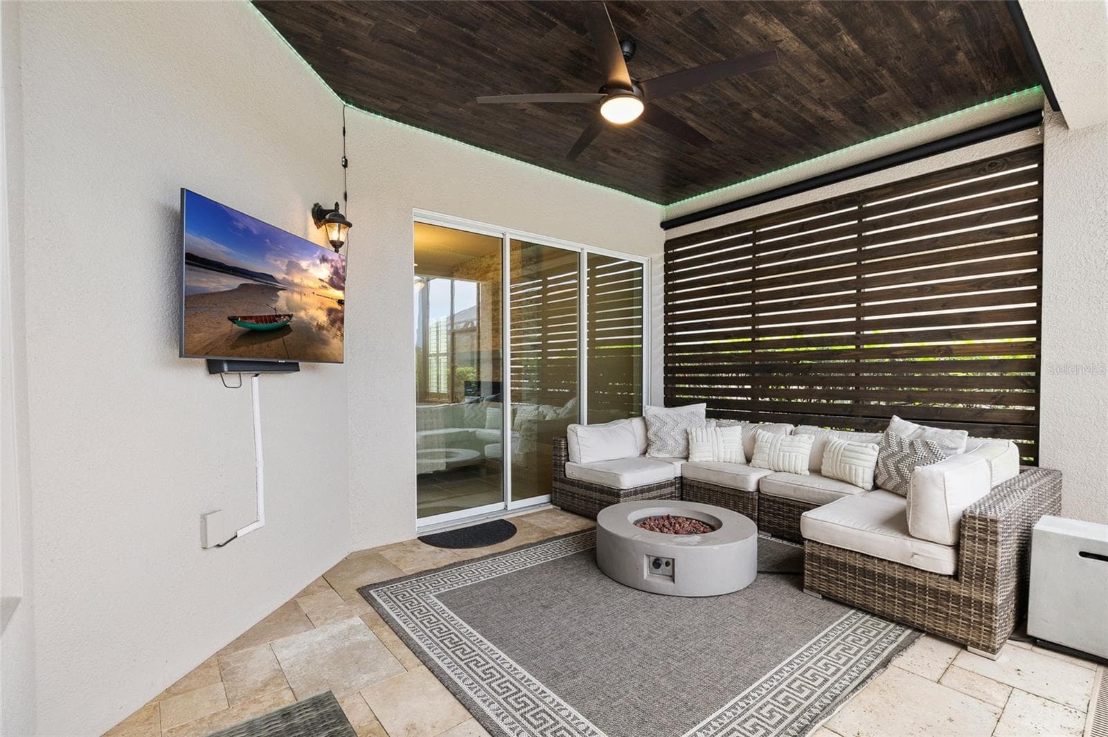 Outdoor covered lanai - 30351 TRISTANIA CT, WESLEY CHAPEL