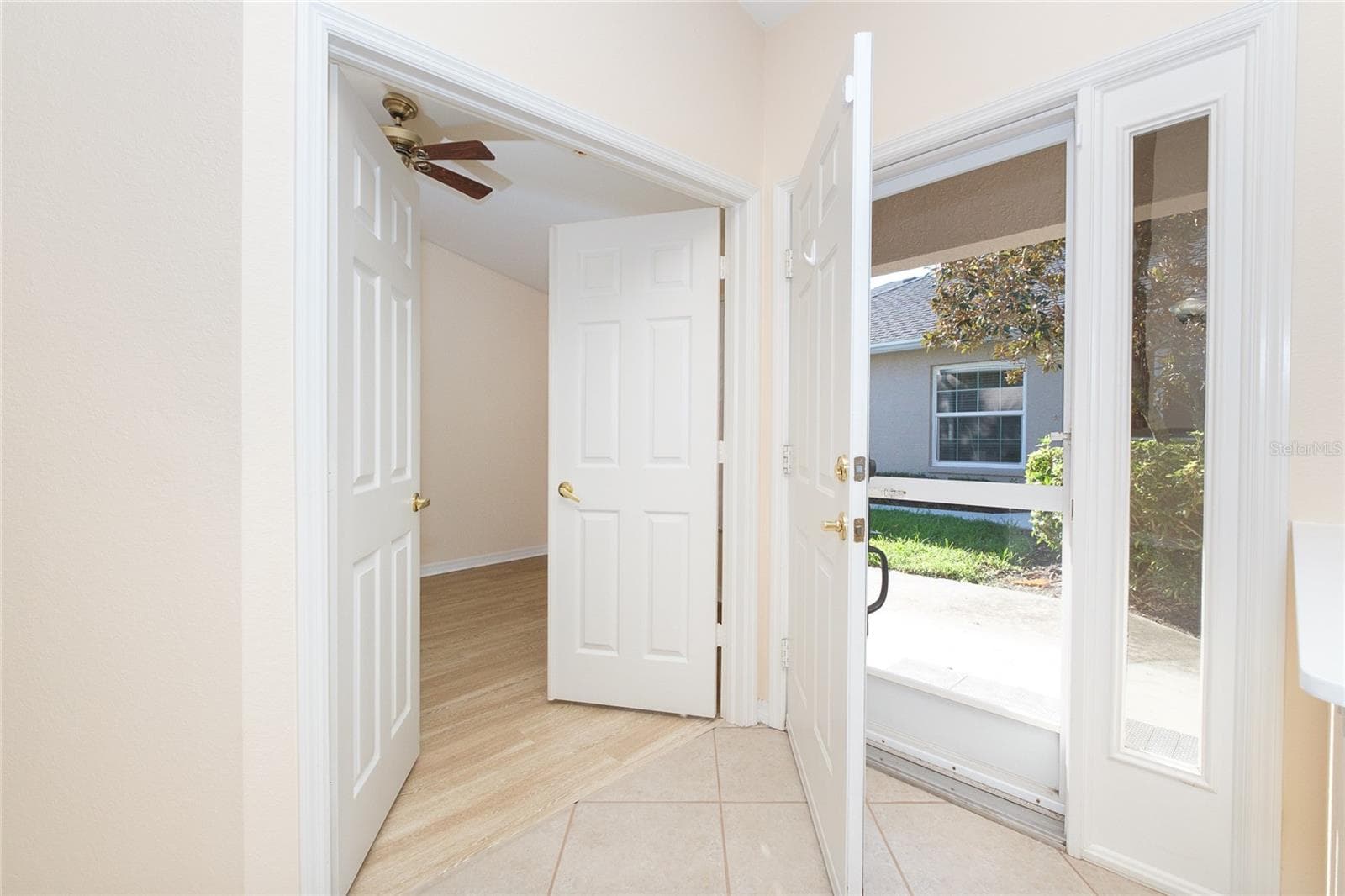 Double doors to Bedroom 3 - 4057 FAIRWAY DR, NORTH PORT