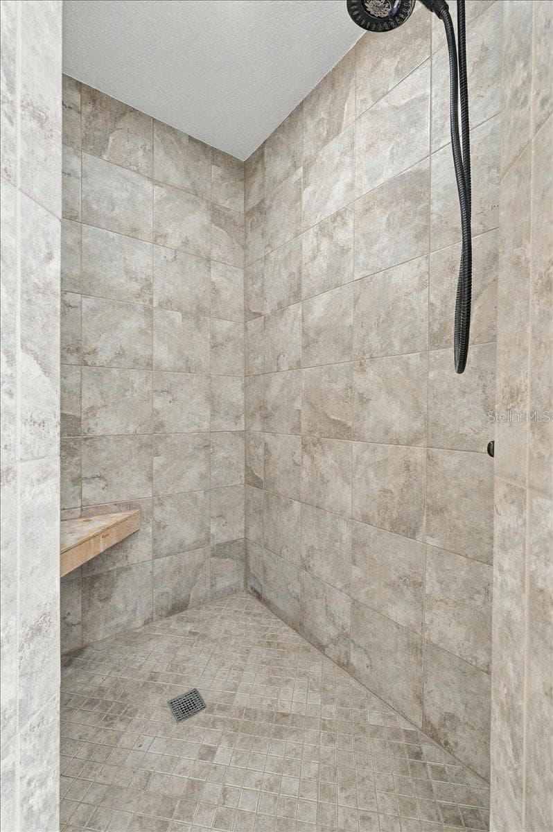 Primary Walk in shower - 5244 QUIET CREEK LN, LAKELAND