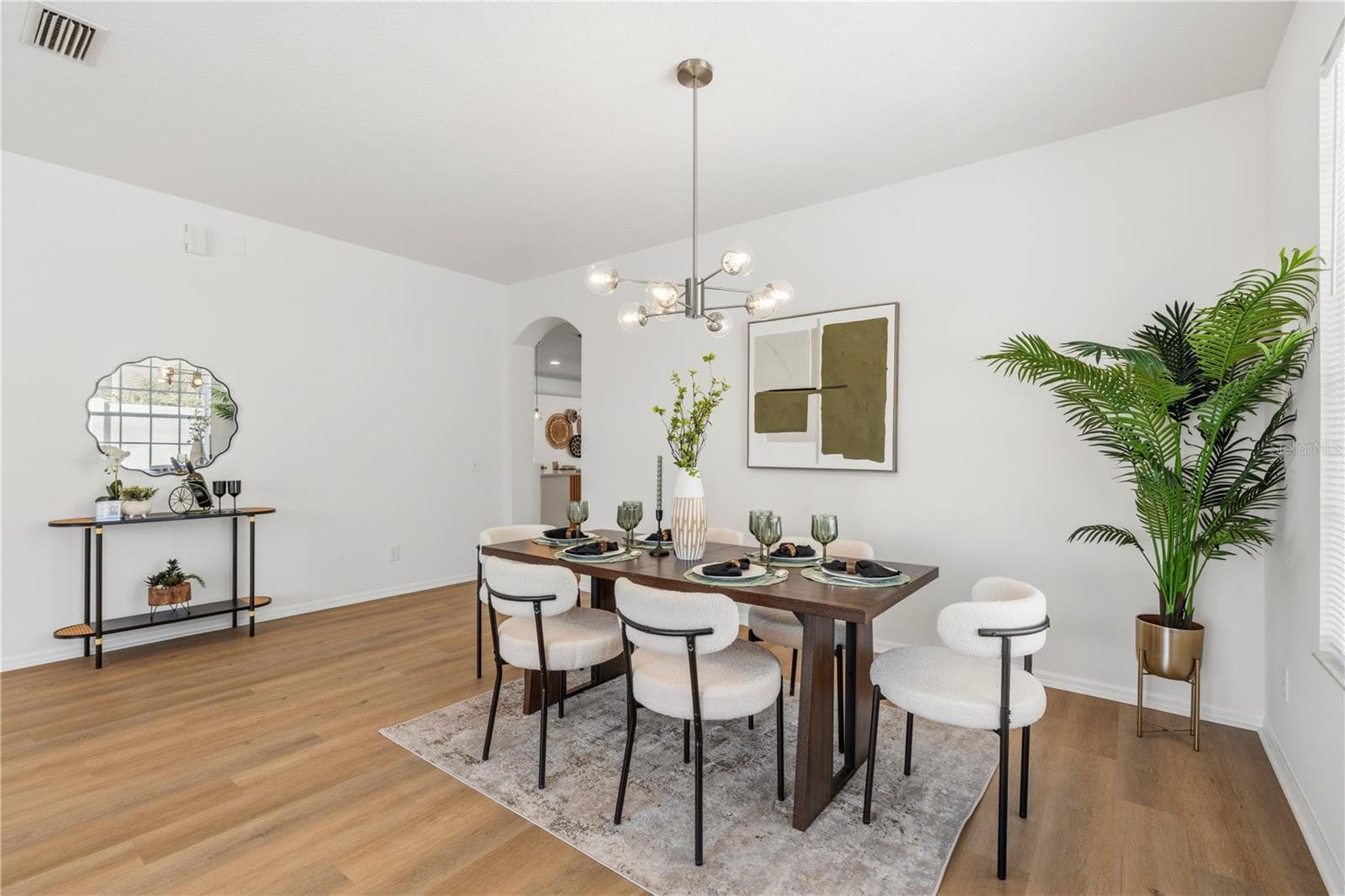 Formal Living Room + Dining Room - 10416 MEADOW SPRING DR, TAMPA
