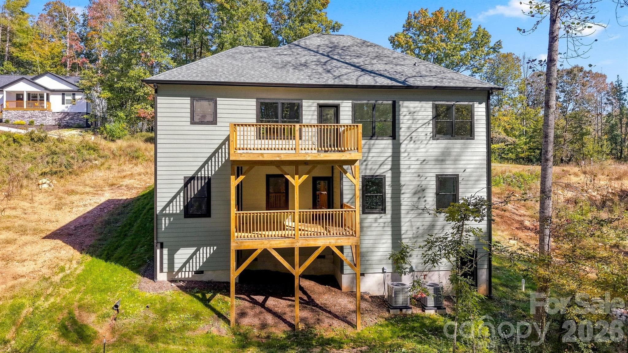 Double decks for entertaining and enjoying nature! - 414 Scarlett Oak Court NE, Lenoir