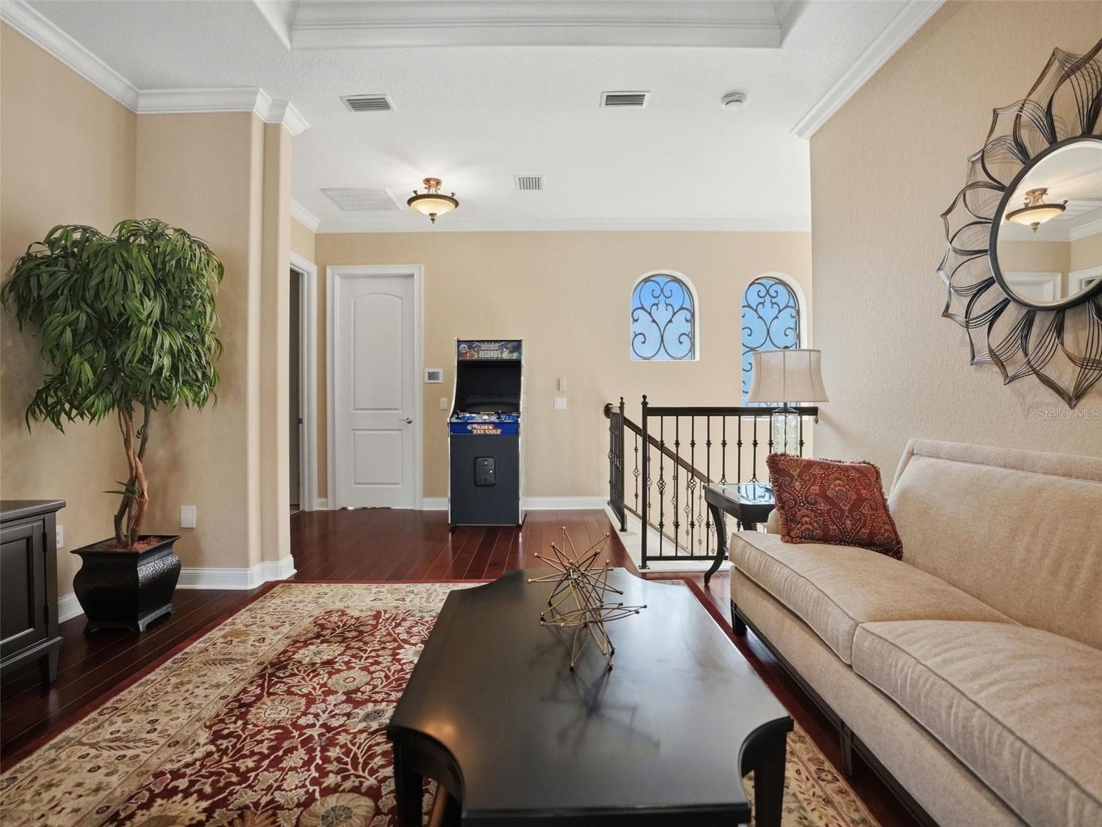 Upstairs Sitting Area looking to storage room - 1450 VIRGINIA LEE CIR, BROOKSVILLE