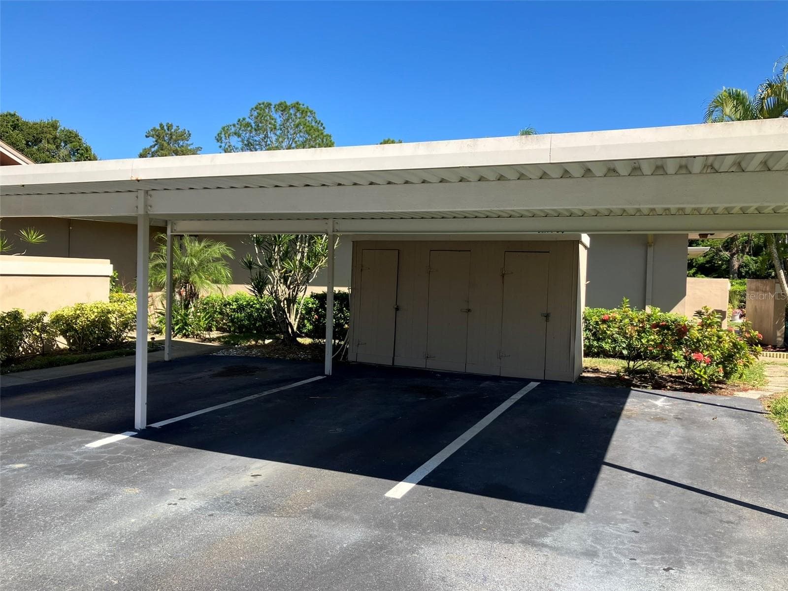 Assigned Carport & Storage - 2460 LAURELWOOD DR #E, CLEARWATER