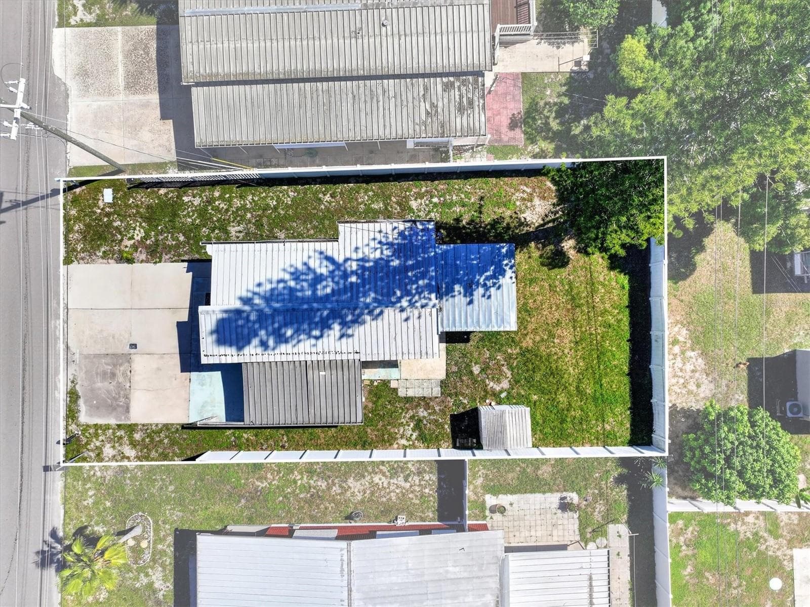 Another angle of the aerial view. - 4120 BUENA VISTA LN, HOLIDAY