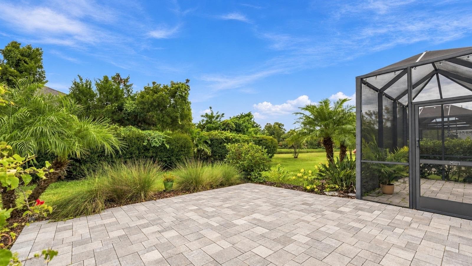 Private, peaceful second patio - 11115 SAND PINE LN, PARRISH