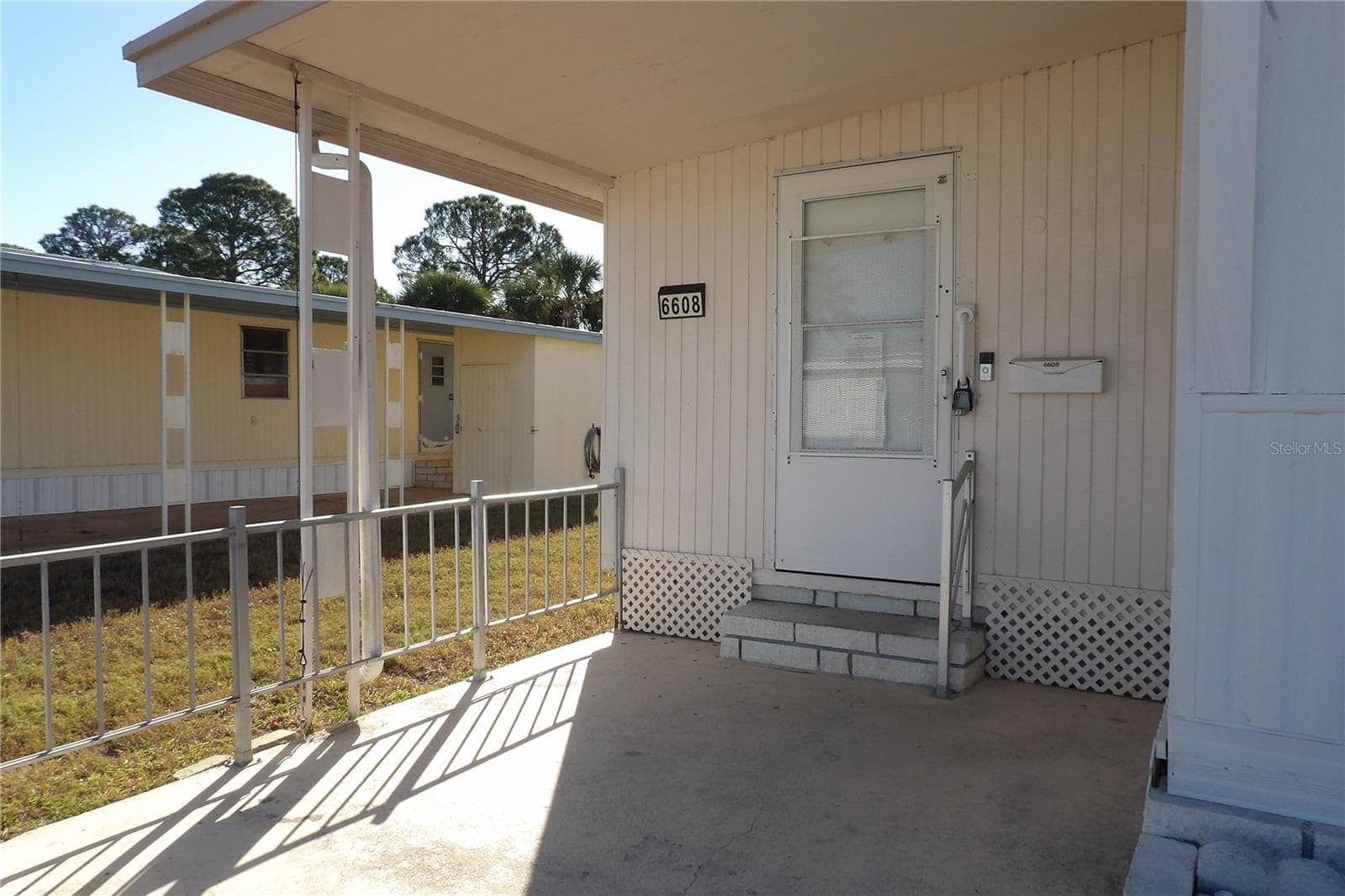 Front porch - 6608 ROOSEVELT DR, PORT RICHEY