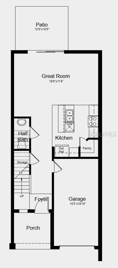 Additional Highlights Include: washer, dryer, GE side by side refrigerator, whole house blinds, and extended tile on 1st floor. - 10825 ECLIPSE ST, SARASOTA