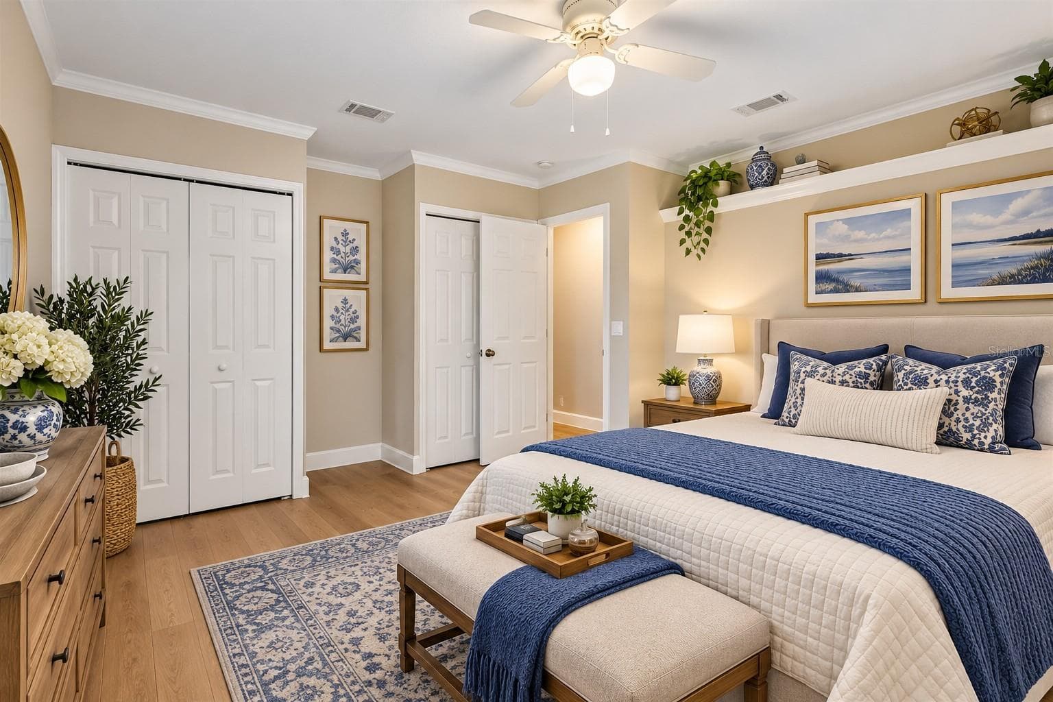 Bedroom 3 with dual closets - 755 KEENELAND PIKE, LAKE MARY