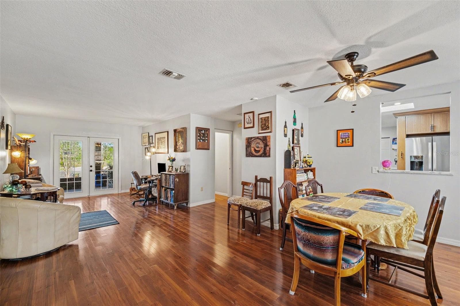 formal living room and dining room - 7366 WINDOVER WAY, TITUSVILLE