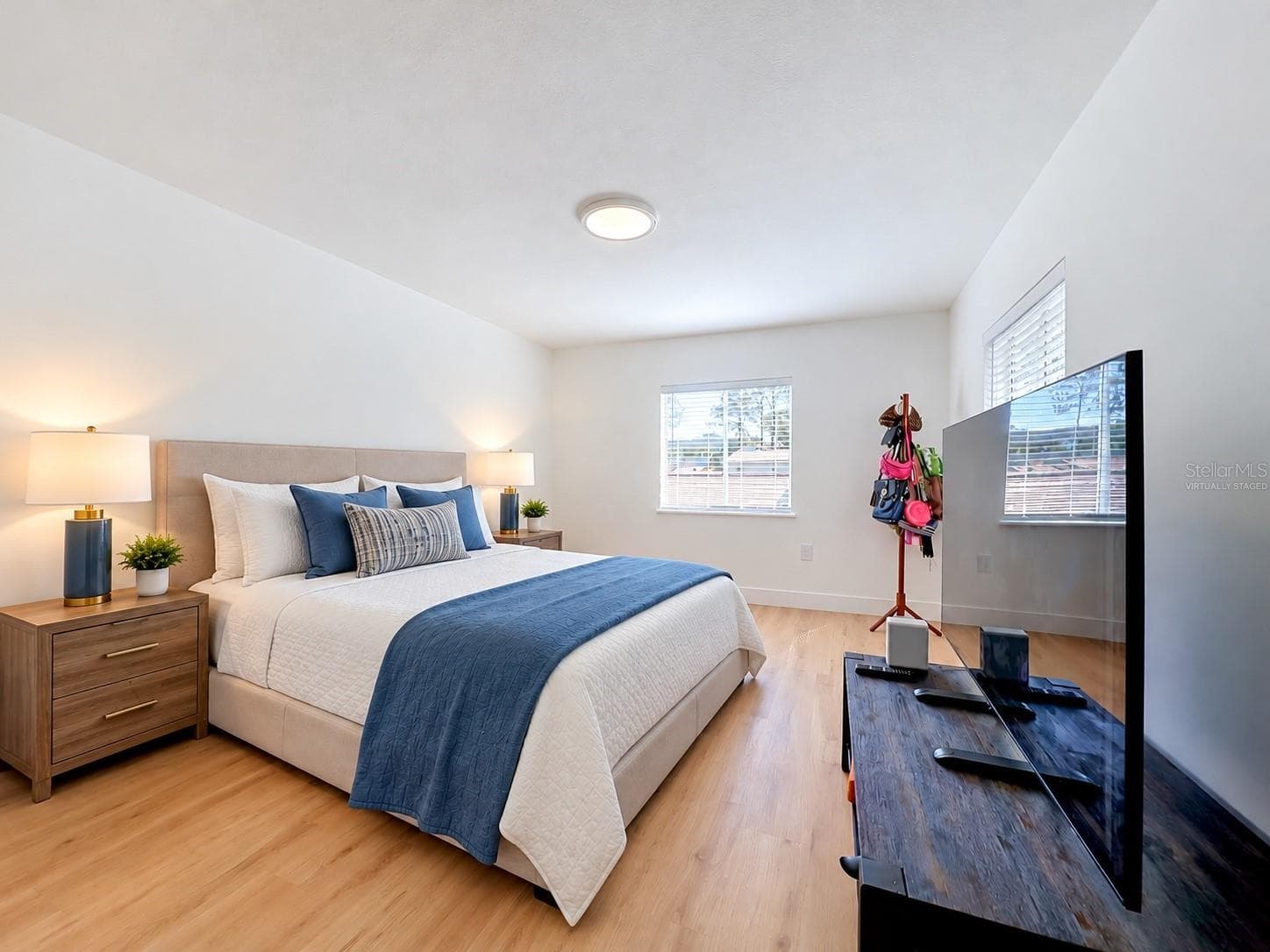 Second bedroom Virtually staged - 190 W SABAL PALM PL #190, LONGWOOD