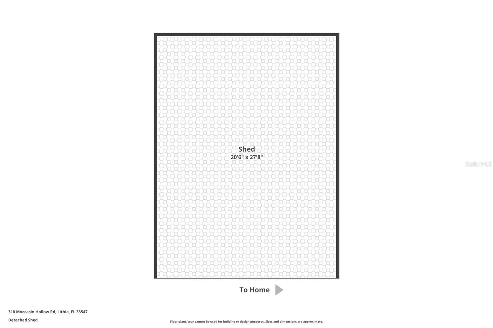 Floorplan - Shed - 310 MOCCASIN HOLLOW RD, LITHIA