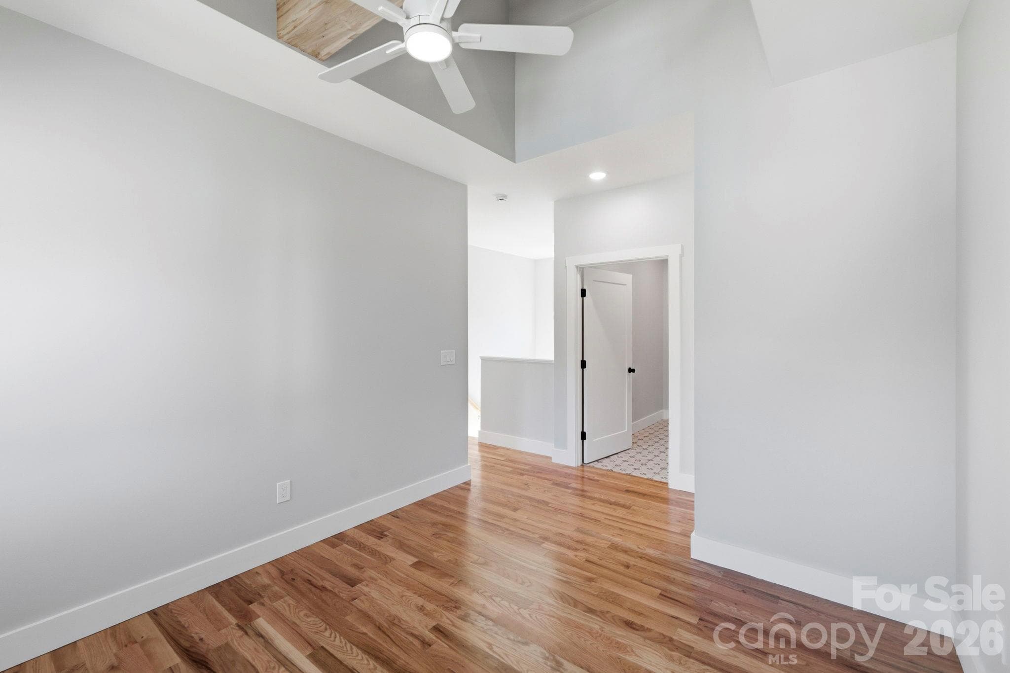 View of the laundry room from the bonus room - 20 Laurel Loop, Asheville