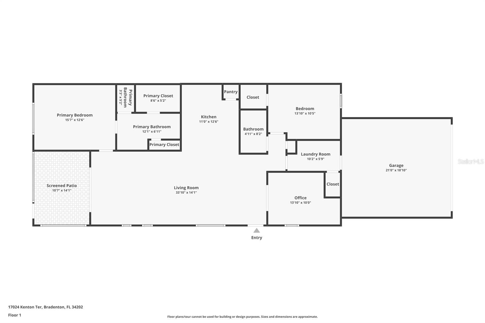 Villa at 17024 KENTON TER, BRADENTON, photo 42 of 70