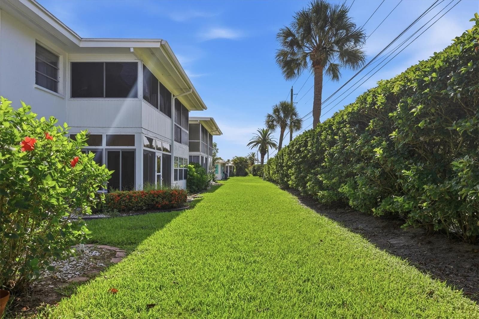 view from back - 3950 ROXANE BLVD #3B, SARASOTA