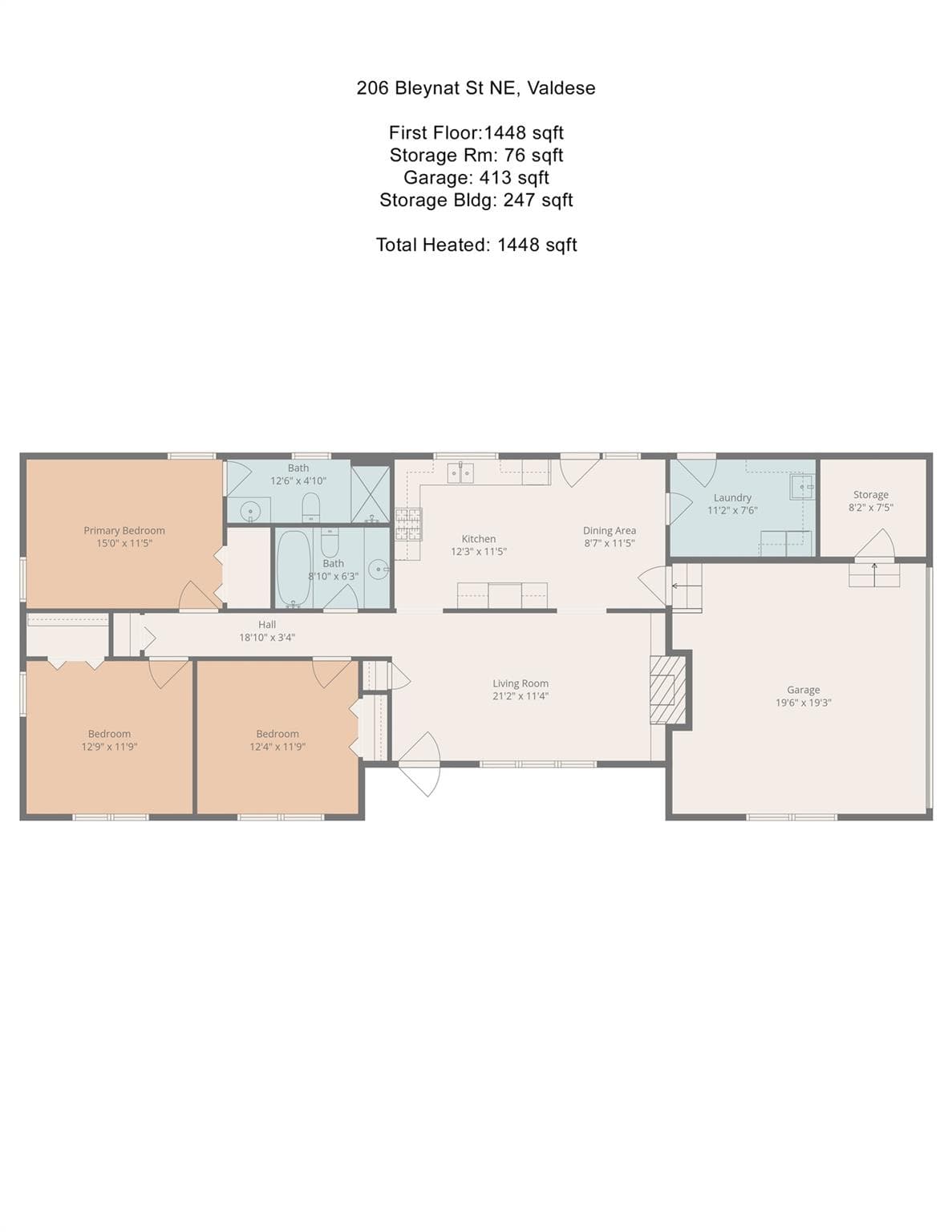 Single Family Residence at 206 Bleynat Street, Valdese, photo 25 of 25
