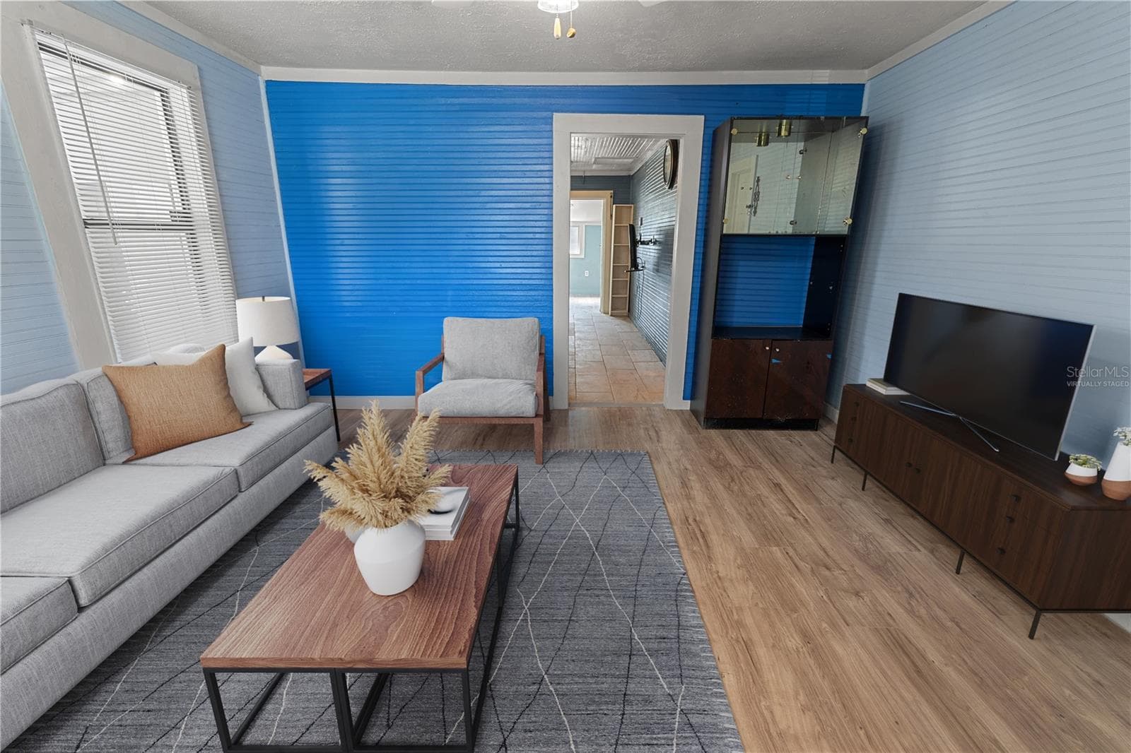 Virtually Staged L/Rm - 403 N WETMORE ST, LAKE WALES