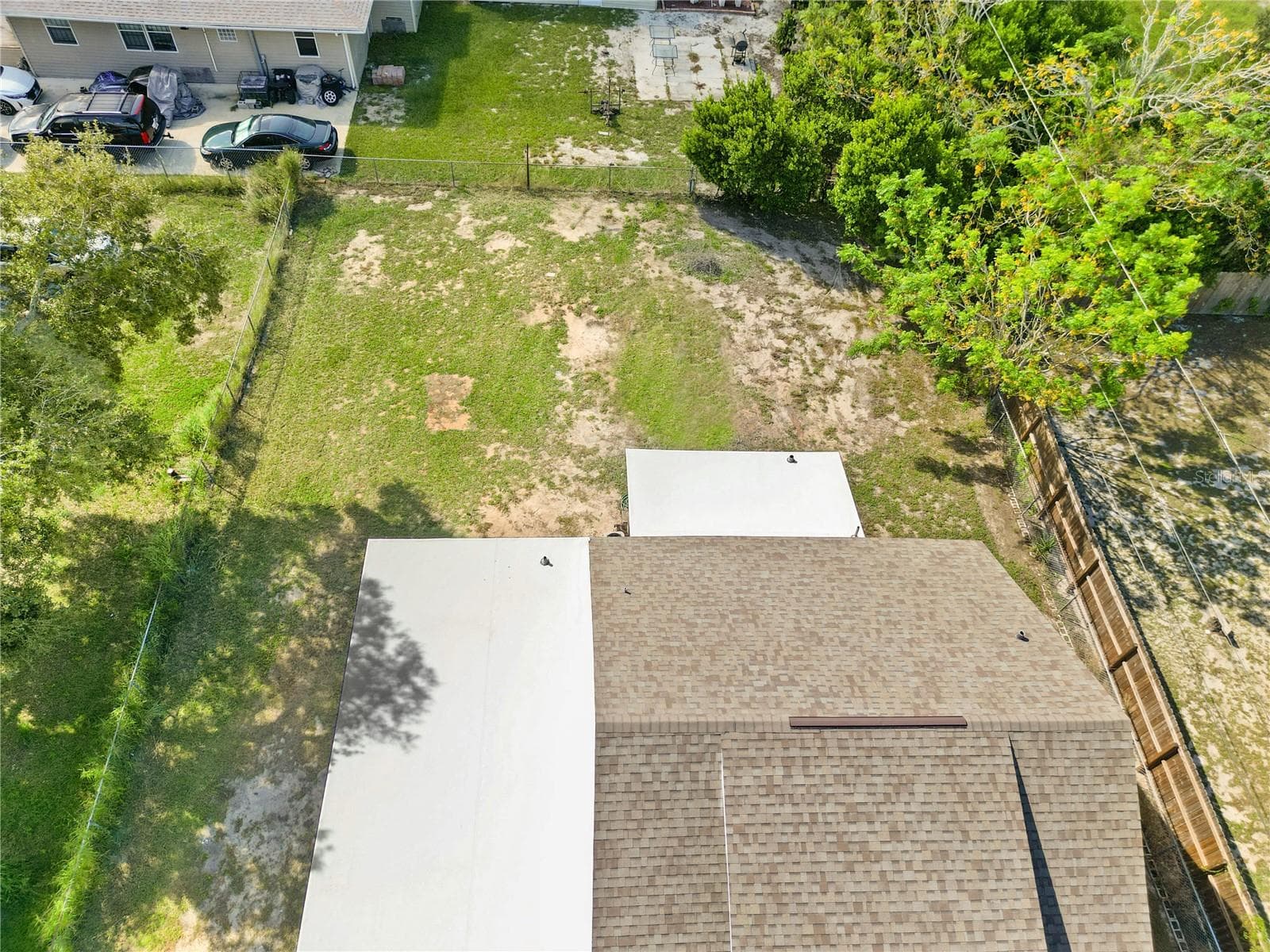 Aerial view of backyard - 403 N WETMORE ST, LAKE WALES