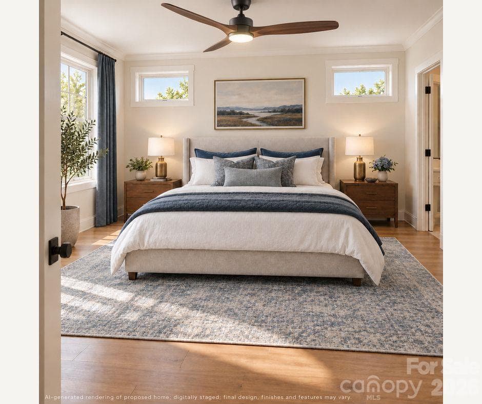 These images were digitally created from the floor plan to illustrate what the builder plans to build. They are visualizations only; final construction details, finishes, and features may vary. - 00 Union Heights Court, Vale