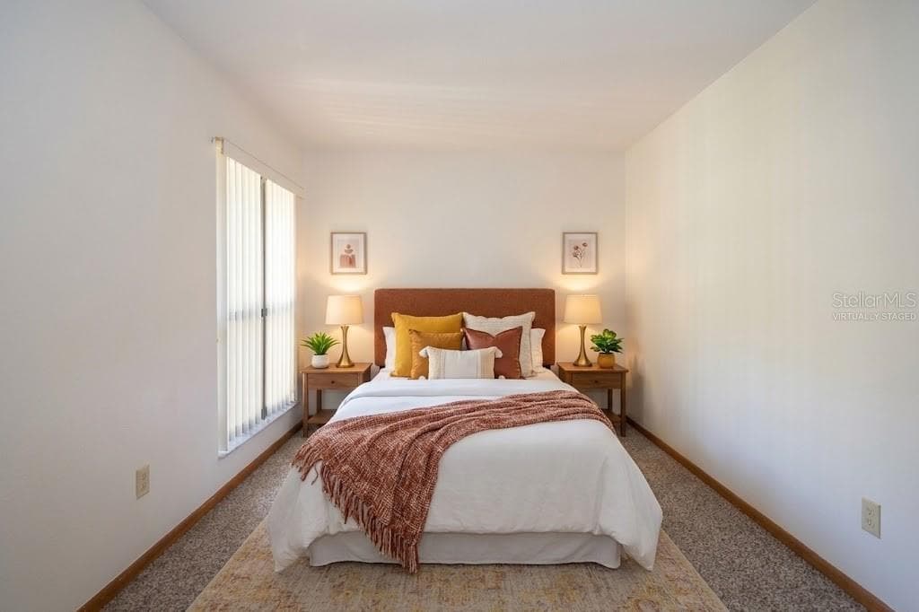 VIRTUALLY STAGED: Second Bedroom - 12 FAIRWAYS CIR #12, PALM COAST