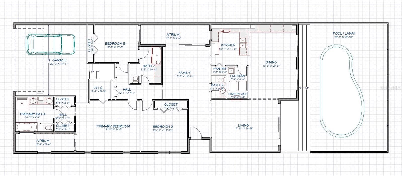 Floor plan - 2245 HARBOURSIDE DR #101, LONGBOAT KEY