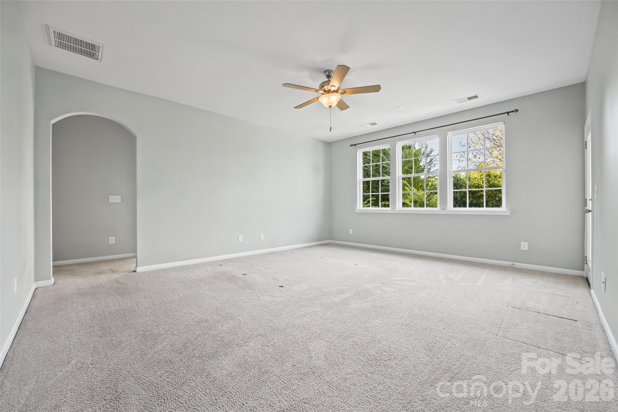 Primary Bedroom on Main Level - 1677 Fairntosh Drive, Fort Mill