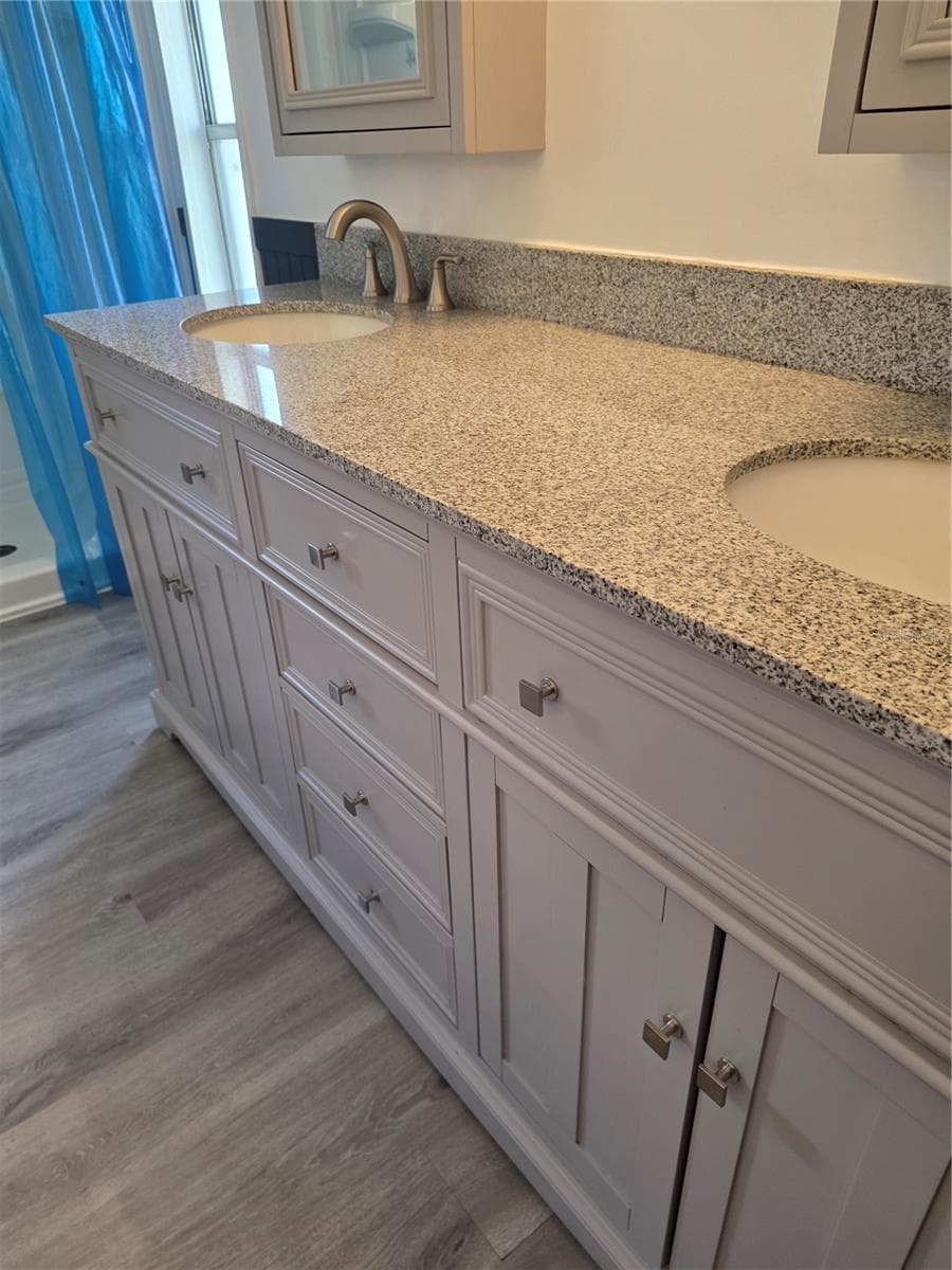 Primary Bath NEW Double Vanity - 2218 ORANGEWOOD CIR #1540, ZELLWOOD