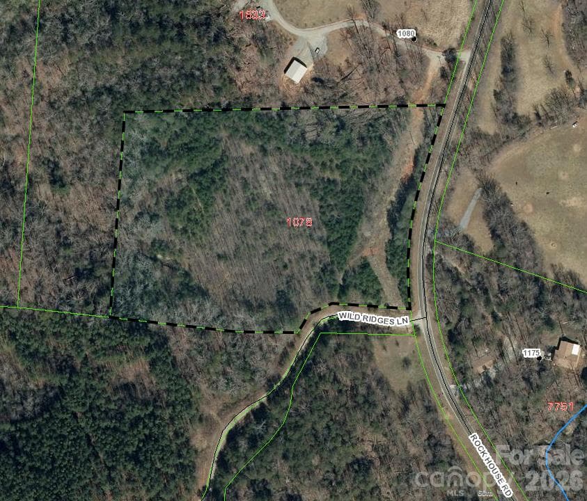 Aerial form McDowell GIS - V/L Wild Ridges Lane, Marion