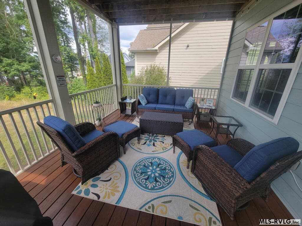 View from Screen Porch - 236 Eaton's Crossing, Littleton NC 27850, Littleton