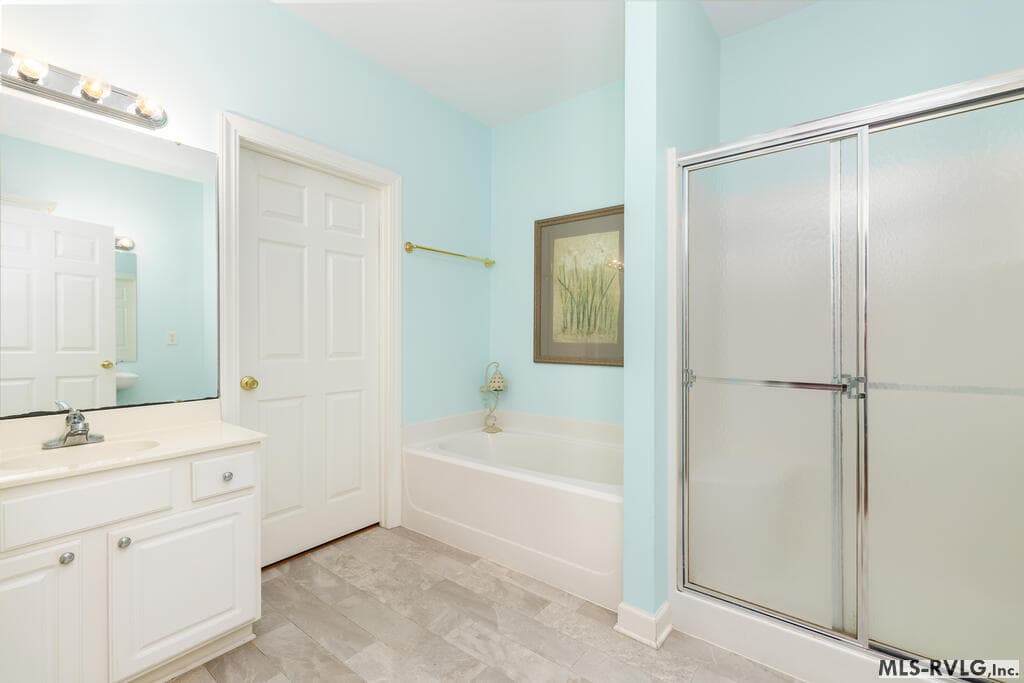 Primary Bathroom, Walk-in Closet inside the door - 128 Savannah Circle, Roanoke Rapids NC 27870, Roanoke Rapids