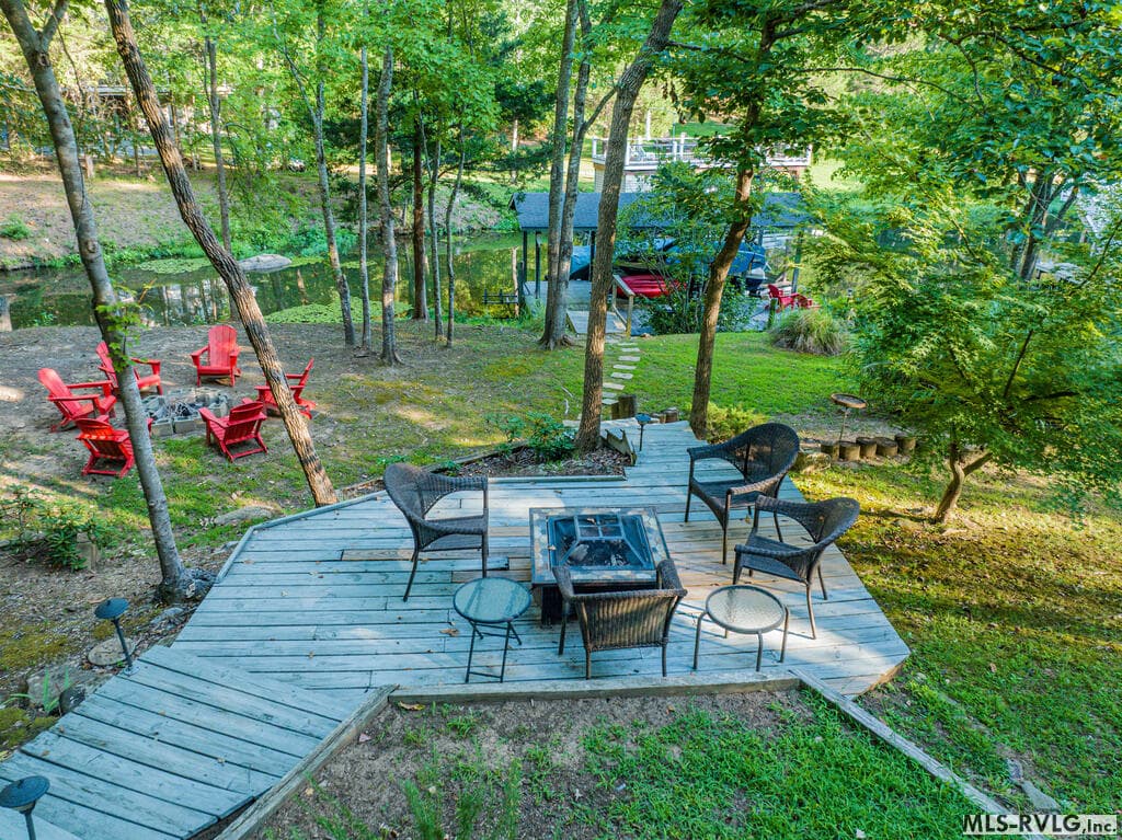 Wooded Waterfront Setting, Beautifully wooded waterfront setting - 243 Woodland Rd, Littleton NC 27850, Littleton